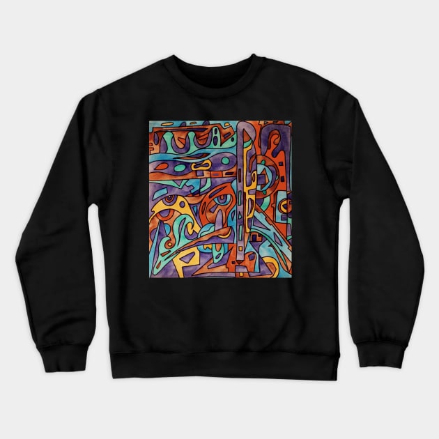 vvv-www-pu6` Crewneck Sweatshirt by knolios